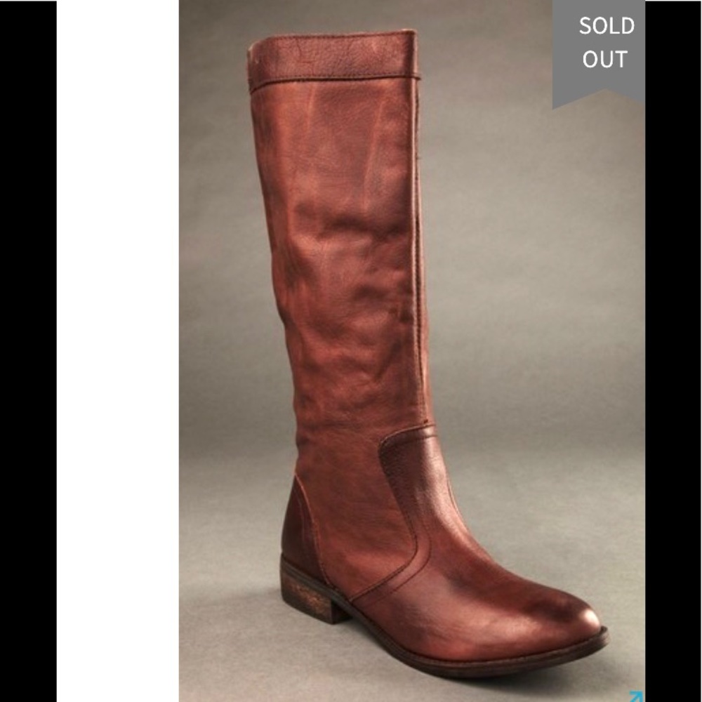 Diesel Desert Prarie Brown Leather High Boots